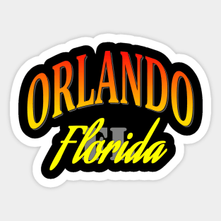 City Pride: Orlando, Florida Sticker